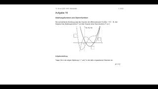 Mathe Matura AHS Jänner 25  Aufgabe 16 [upl. by Esoj]