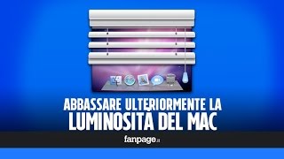 Come abbassare ulteriormente la luminosità del display dei Mac [upl. by Amandy]