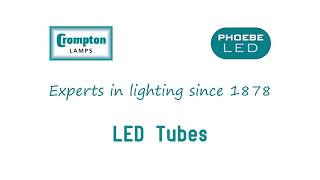 Crompton Lamps LED T5T8 Full Glass Tubes [upl. by Eta860]