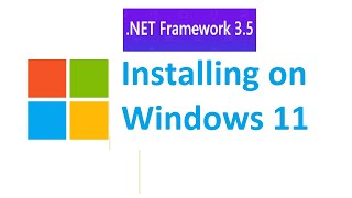 How to install NET Framework 35 in Windows 11 [upl. by Urbain463]