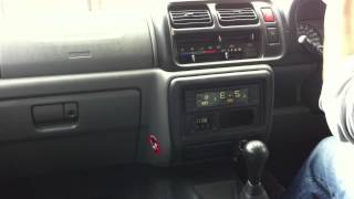 Subaru FMU Compass BaroAltimeter Temp installed in a Suzuki Jimny [upl. by Amsab]