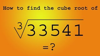 How to Calculate a Cube Root Using the Division Method English [upl. by Ysteb]