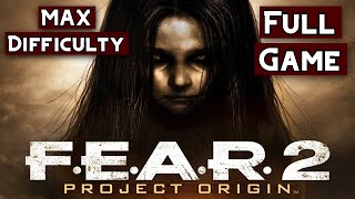 FEAR 2 Project Origin  Full Game Walkthrough [upl. by Neerak]