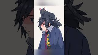 Everyone got cats for renguko birthday Demonslyear edit [upl. by Nolur]