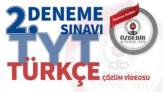 ARALIK 2023  TYT 2 DENEME SINAVI TÜRKÇE ÇÖZÜM VİDEOLARI [upl. by Adler789]