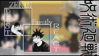 Past Zenin Family  Megumis mother ReactORIGINAL Jujutsu Kaisen•mosly toji and megumi Kalizma deff [upl. by Edy]