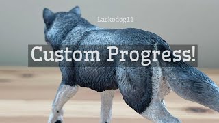 Schleich Custom Progress 2020  2023  Wolves  Dogs [upl. by Koenraad]