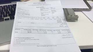 Printing Invoice on A4 A5 Paper  Printer Settings  How to Print Invoice From Book Keeper Windows [upl. by Hevak727]