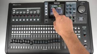 TASCAM DP32SD amp DP24SD  Recording a Mixdown [upl. by Gerfen]