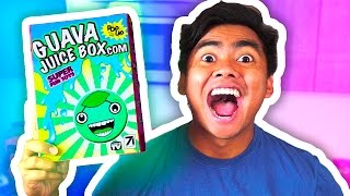 DIY How To Make GUAVA JUICE BOX UNBOXING [upl. by Libove]