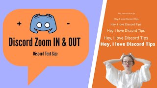 Discord Zoom IN amp OUT 2020  Resize Discord 💬TEXT and Display Size [upl. by Trebreh992]