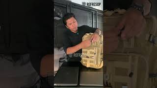 Review Tas Ransel Pria Army REFRESOP PX467 Krem [upl. by Domonic]