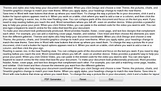 How to Create a PDF File Generator in Visual BasicNet [upl. by Shimkus]