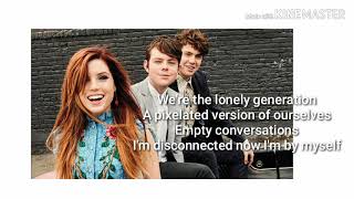 Echosmith  Lonely Generation Lyric Video [upl. by Armand]