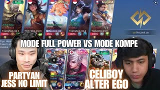 MOMENT CELIBOY NABRAK PARTYAN JESS NO LIMIT YANG WS 79 KALI mlbb mobilelegends [upl. by Ducan938]