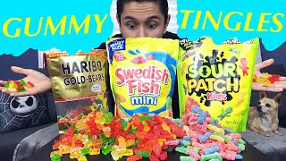 ASMR GIANT GUMMY TINGLES Eating Gummy Candies [upl. by Alpheus]