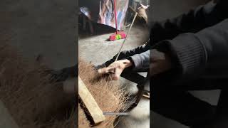 Amazing Traditional Technique To Make Coir Ropes [upl. by Cioffred226]