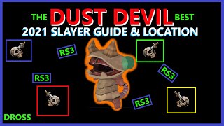 Runescape 3 Where to Find Dust Devils Slayer Guide amp Location 2021 RS3 Chaos Tunnels [upl. by Ednew]