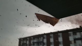 Cellphone video of OttawaGatineau tornado [upl. by Yleak]