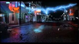 Back To The Future II 1989  Ending Scene Clocktower Scene 2 [upl. by Ztnaj]