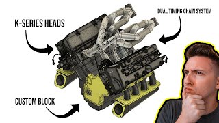 InDepth Look at The Honda K24 Based V8 Build by Neutron Engines [upl. by Byran621]