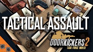 Hostage Rescue with ALL THE MODS in Door Kickers 2 Task Force North [upl. by Blockus13]