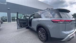 2022 Nissan Pathfinder SL 4WD Boulder Gray at Mike Rezi Nissan [upl. by Attenol]