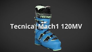 2019 Tecnica Mach 1 120 MV Mens Boot Overview by SkisDotCom [upl. by Daitzman]