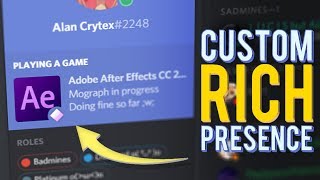 How To Get A Custom Discord Rich Presence [upl. by Rexfourd643]