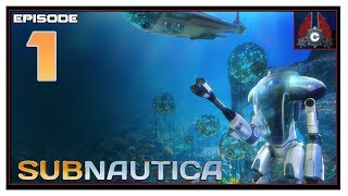 Lets Play Subnautica Full Release Playthrough With CohhCarnage  Episode 1 [upl. by Burkley700]