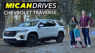 2022 Chevrolet Traverse  Family SUV Review [upl. by Ybot319]