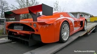 UNCUT Maserati MC12 Corsa by Edo Competition Full details start up  Fly by [upl. by Nauj]