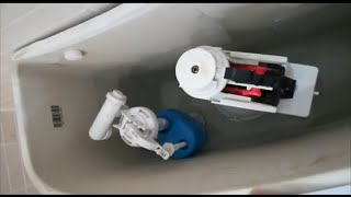 How to Fix a Leaky Toilet with Running Water Stream  Ideal Standard [upl. by Ariada]