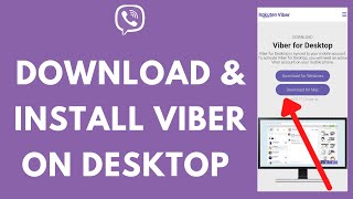 How to Download and Install Viber on PC [upl. by Enirbas908]