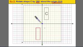 Transformations Rotating Shapes 1 [upl. by Sheryl]