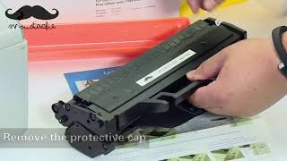 How to install Samsung MLT D101S toner on Samsung Printer ML 2160 123Ink ca [upl. by Post]