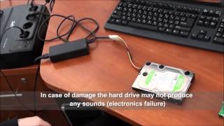 How to connect SATAdisks to a PC using USB  SATAIDE adapter [upl. by Macintyre66]