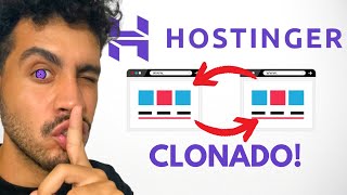 Como Clonar Página de Vendas na HOSTINGER [upl. by Idaf]