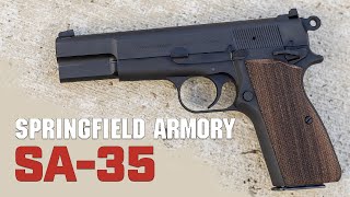 THE NEW HIPOWER Springfield SA35  Pistol Review Detailed Field Stripping Instructions [upl. by Lirba]