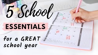 5 School Essentials for the New School Year  Giveaway  Ellen Kelley [upl. by Annahsohs]