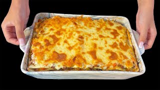 😋Beste hausgemachte Lasagne Sie werden nie wieder Lasagne kaufen❗ [upl. by Nirat]