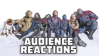 Guardians of the Galaxy Vol3 SPOILERS Audience Reactions  May 5 2023 [upl. by Pontone]