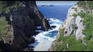 Kermadec Islands drone view Raoul Island [upl. by Raynold]