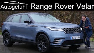 The new definition of luxury Range Rover Velar FULL REVIEW  Autogefühl [upl. by Eceirahs]