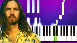 Tame Impala  Borderline  Piano tutorial [upl. by Etnoval]