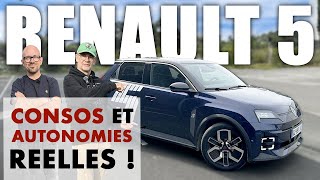 LAUTONOMIE et les CONSOMMATIONS REELLES de la Renault 5  Ioniq 28 challenge [upl. by Kimmie599]