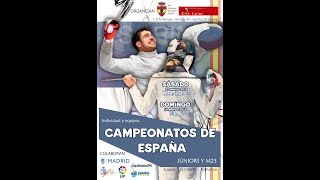 Barajas 2018  Campeonato de España U23 de Esgrima  T128T8 [upl. by Ateiram]