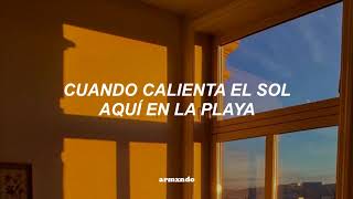 Luis Miguel — Cuando Calienta el Sol Letra [upl. by Ailedua379]