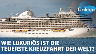 Urlaub für 180000 USDollar Wie luxuriös ist die teuerste Kreuzfahrt der Welt [upl. by Nedra]