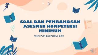 Soal AKM Numerasi SMAMASMK [upl. by Didi]